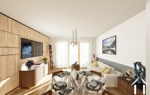 Mooi appartement met 2 slaapkamers op de tweede verdieping van een nieuwe residentie chamonix-mont-blanc Ref # C4915 - B205 